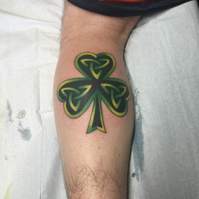 Shamrock Temporary Tattoo