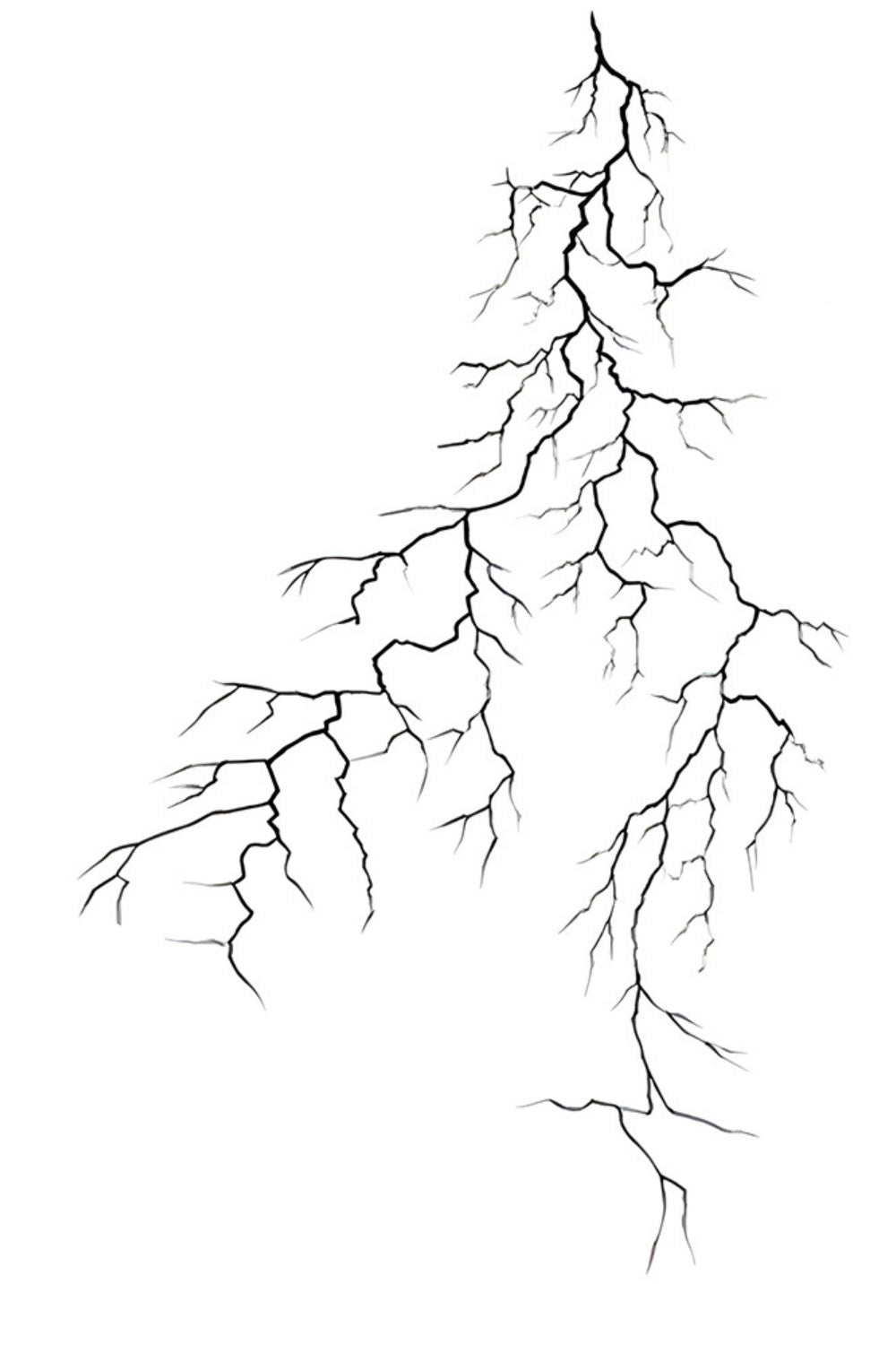 Branching Chaos Temporary Tattoo - INKARTISAN