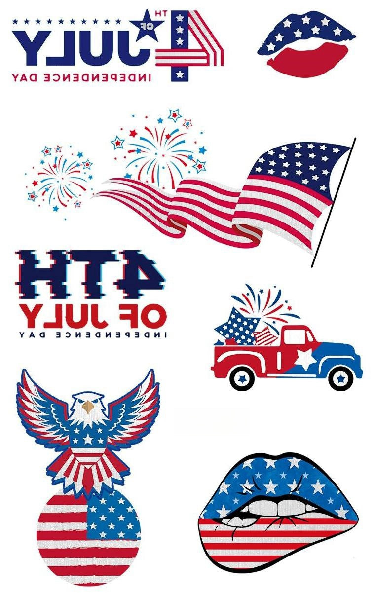 Patriot's Breath Temporary Tattoos- INKARTISAN