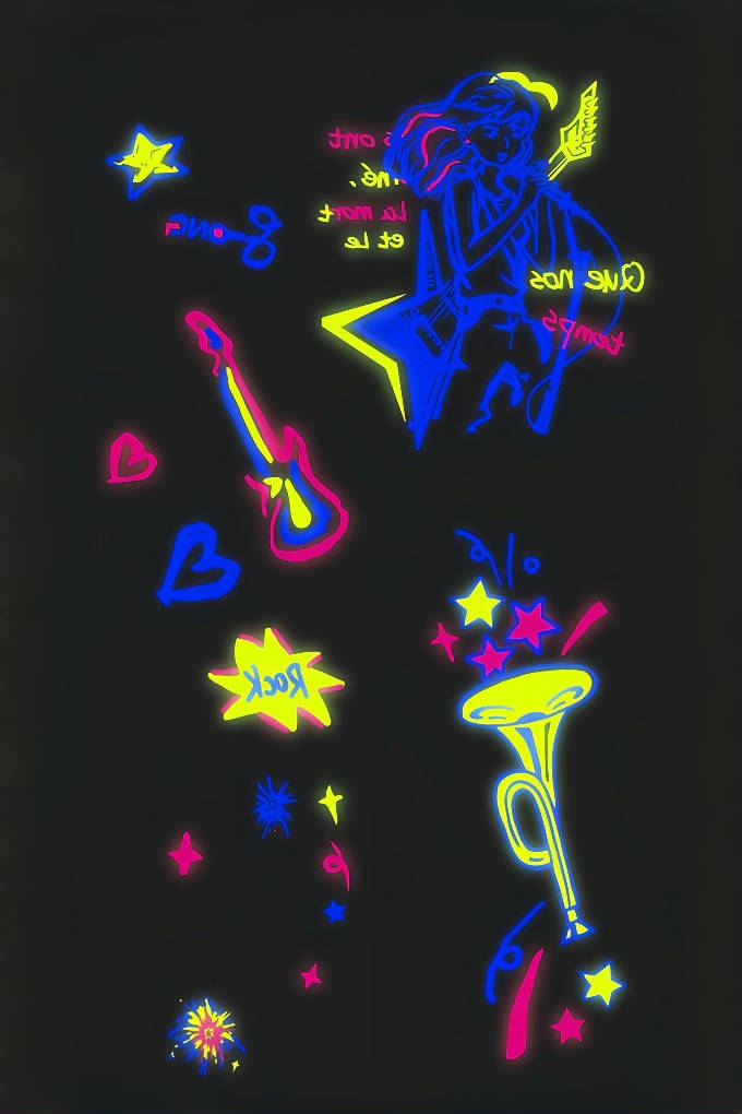 Sonic Explosion Temporary Tattoo - INKARTISAN-2