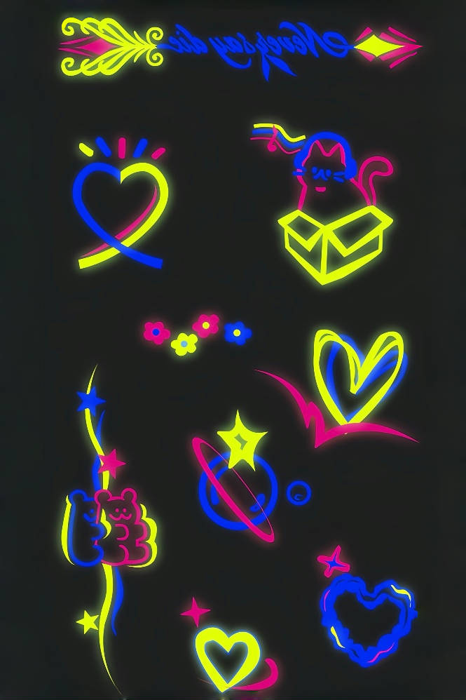 Love in Motion Temporary Tattoo - INKARTISAN-2