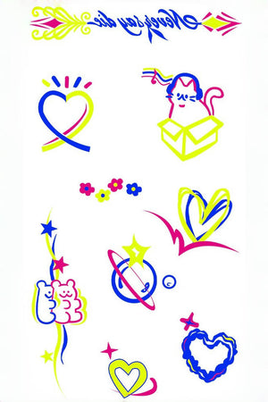 Love in Motion Temporary Tattoo - INKARTISAN