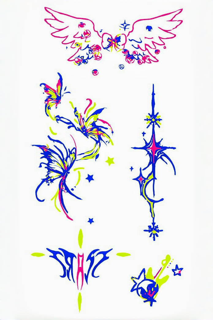 Wingspan Wonder Temporary Tattoo - INKARTISAN
