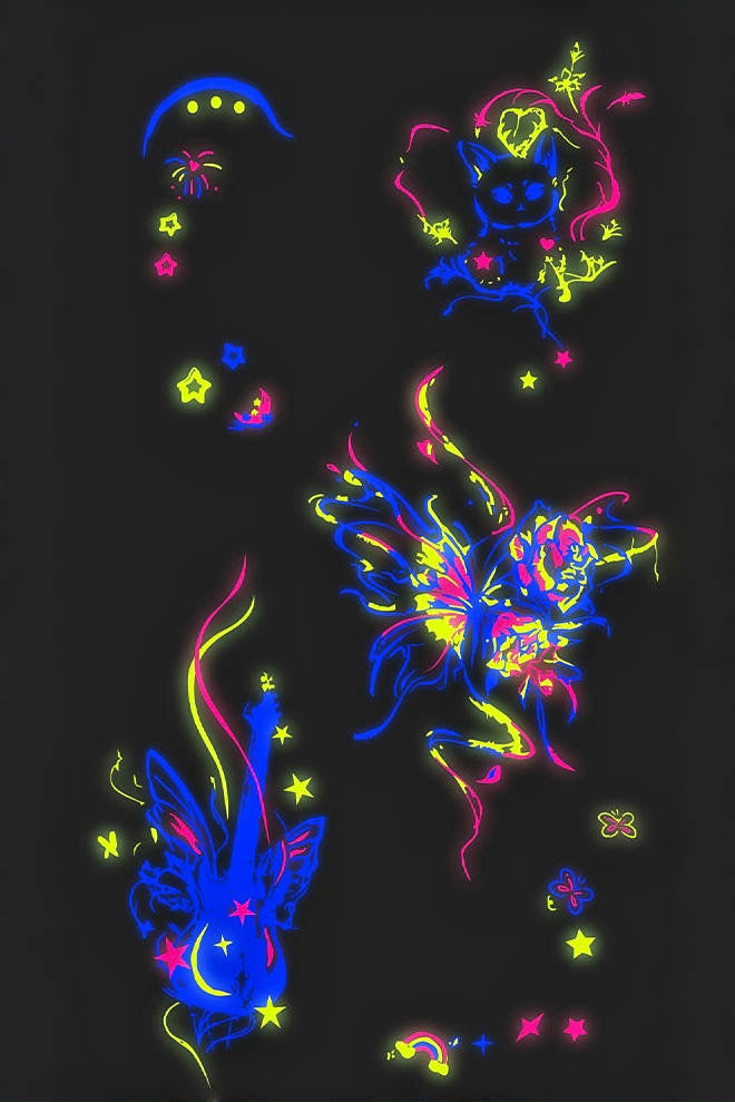Guitar Spirit Temporary Tattoo - INKARTISAN-2
