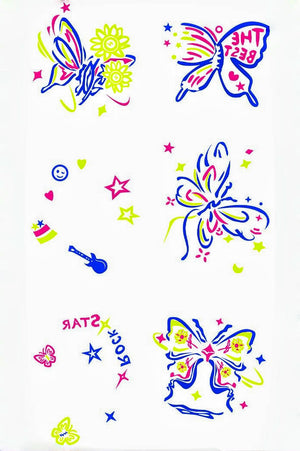 Butterfly Symphony Temporary Tattoo - INKARTISAN