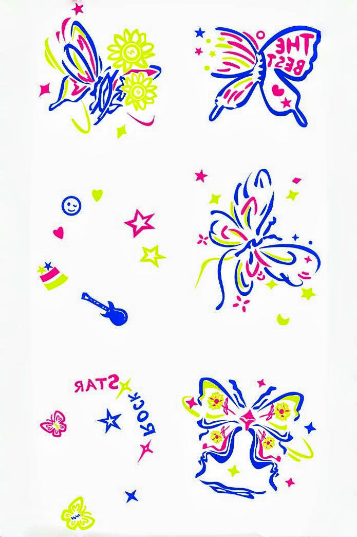 Butterfly Symphony Temporary Tattoo - INKARTISAN