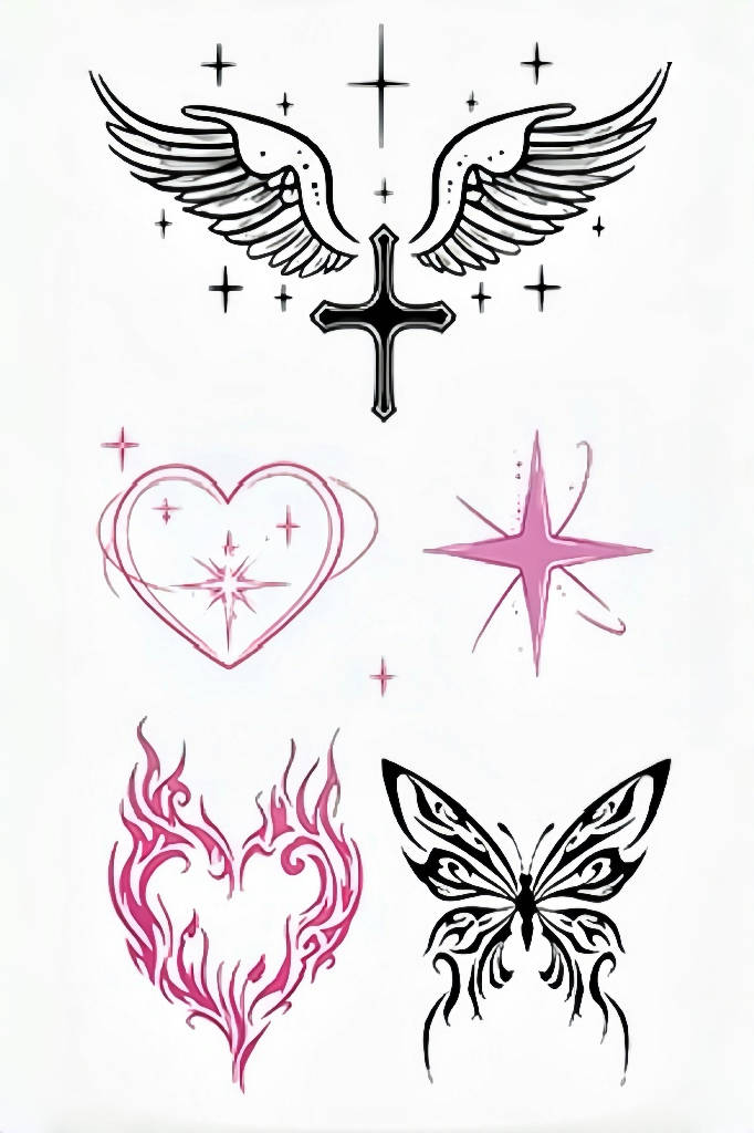 Y2K Flaming Heart Type J